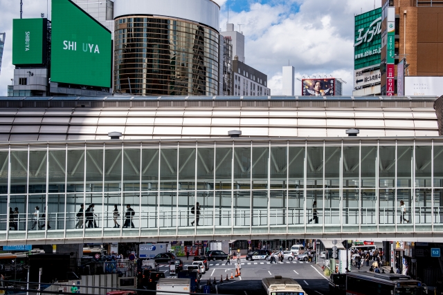 Shibuya Hikarie to Scramble Square