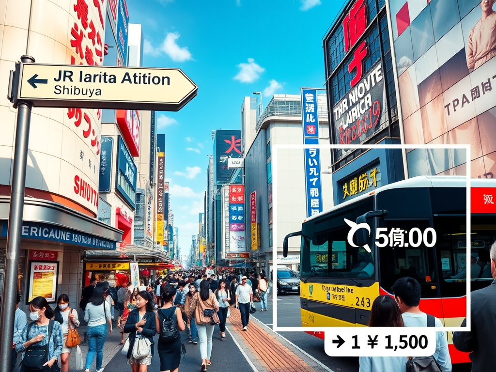 Cheapest Way from Shibuya Station to Narita Airport: Go for Just ¥1,510!